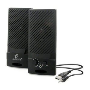 Bocinas para computadora pc con entrada usb y auxiliar de 3.5