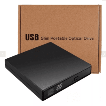 Grabador Quemador Externo Cd Lector Dvd Slim Usb Laptop Pc
