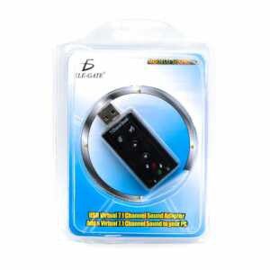 Adaptador Usb 2.0 Tarjeta De Sonido 7.1 Canales Audio 3d Pc
