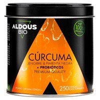 Cúrcuma con probióticos, jengibre y pimienta negra (fórmula avanzada)