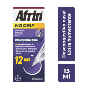 Afrin No-Drip Extra Humectante 15Ml
