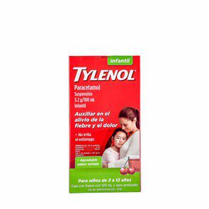 Tylenol Infantil Cereza Suspensio 120Ml