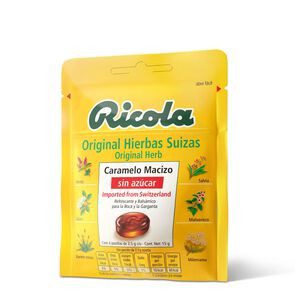 Ricola Original S/Azucar 15G 6 Past