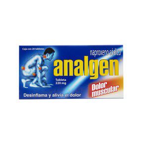 Analgen 220mg - Alivio rápido del dolor