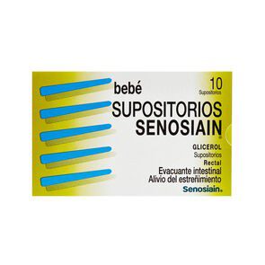 Senosiain Supositorios Bebé 10 Sups