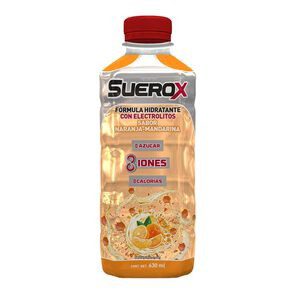 Suerox Adulto 8 Iones Naranja Man 630Ml