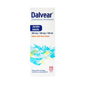 Dalvear Jarabe Adulto Sabor Miel Lima Limón 300Mg/...