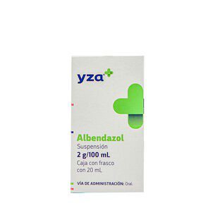 Yza Albendazol Suspensión 2G 20Ml