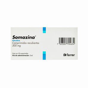 Somazina 500Mg 20 Comp