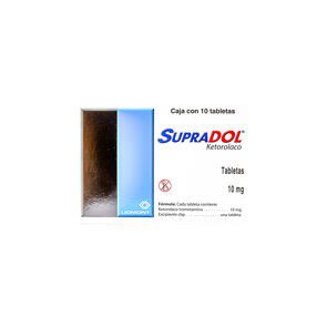 Supradol 10Mg 10 Tabs