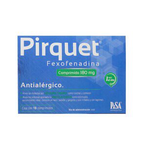 Pirquet 180Mg 10Comp