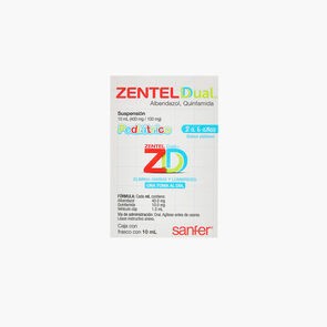 Zentel Dual Suspension 400Mg/100Mg 10Ml
