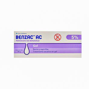 Benzac Ac 5% Gel 60G