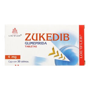 Zukedib Glimepririda 4Mg 30 Tabs
