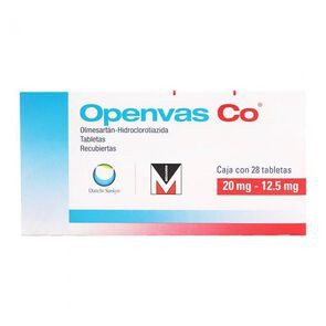Openvas Co 20Mg/12.5Mg 28 Tabs
