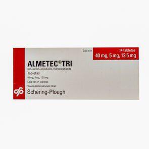 Almetec Tri 40Mg/5Mg/12.5Mg 14 Tabs