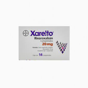Xarelto 20Mg 14 Comp