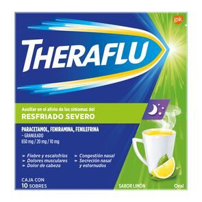 Theraflu Limon Resriado Severo 10 Sbs