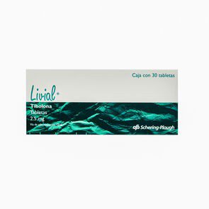 Livial 2.5Mg 30 Tabs