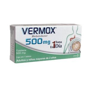 Vermox 500Mg 1 Cap