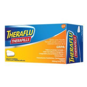 Theraflu Therapills 12 Tabs