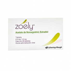 Zoely Oral 2.5Mg/1.5Mg 28 Tabs