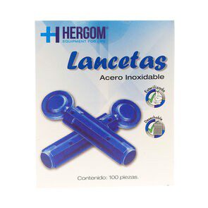 Mercy Lancetas Estandar Lt 100 Pzas