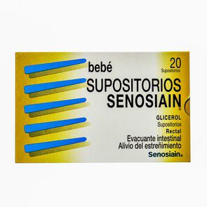 Senosiain Supositorios Bebe 20 Sups