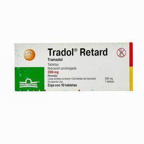 Tradol Retard 200Mg 10 Tabs