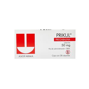 Prikul 50Mg 28 Caps