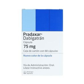 Pradaxar 75Mg 60 Tabs