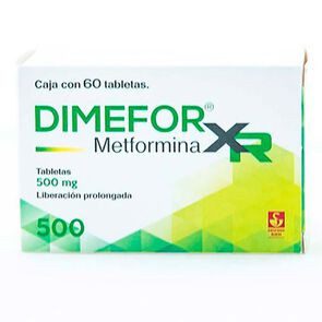 Dimefor XR 500mg 60 tabs