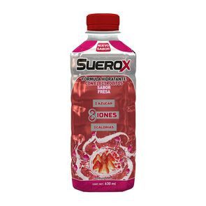 Suerox Adulto 8Iones Fresa 630Ml
