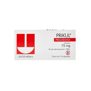 Prikul 75mg 14 caps