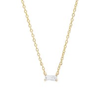 Dije de mini Baguette blanco