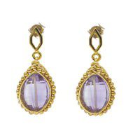 Aretes amatista