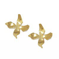Aretes flor grande