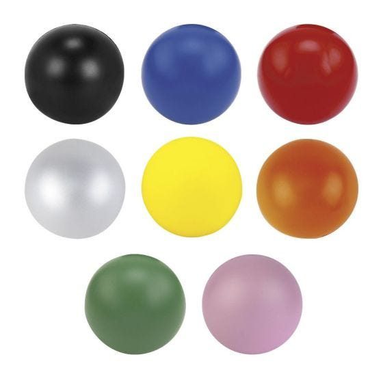 PELOTA ANTI-STRESS LISA Medida 6 cm Diámetro