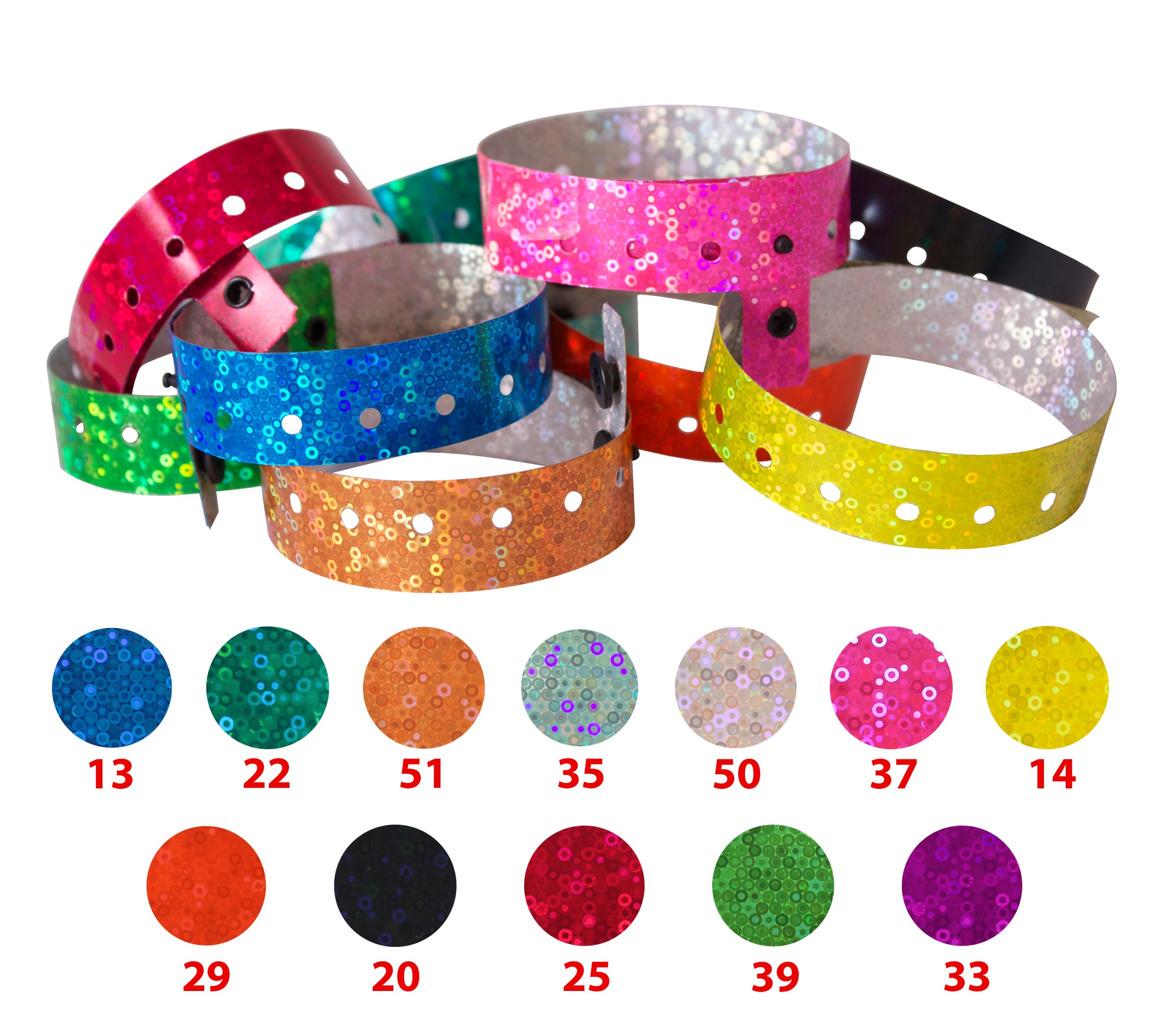 PULSERA HOLOGRAFICA