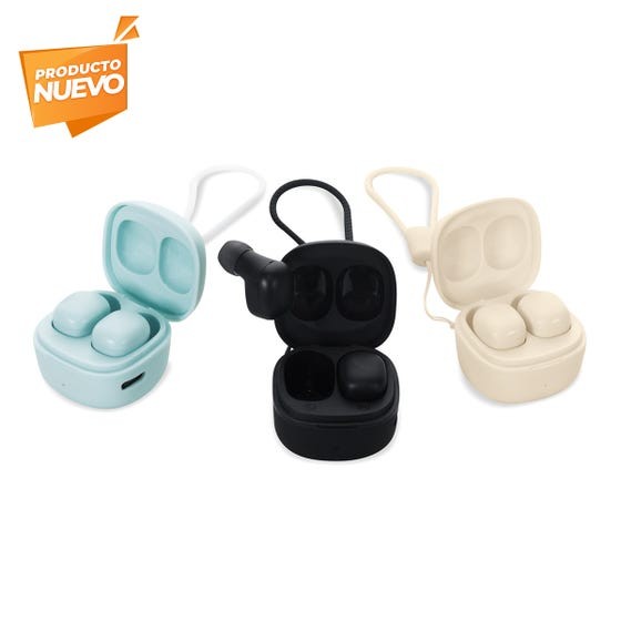 AUDIFONOS DEZ Estuche ultra compacto con asa de s...