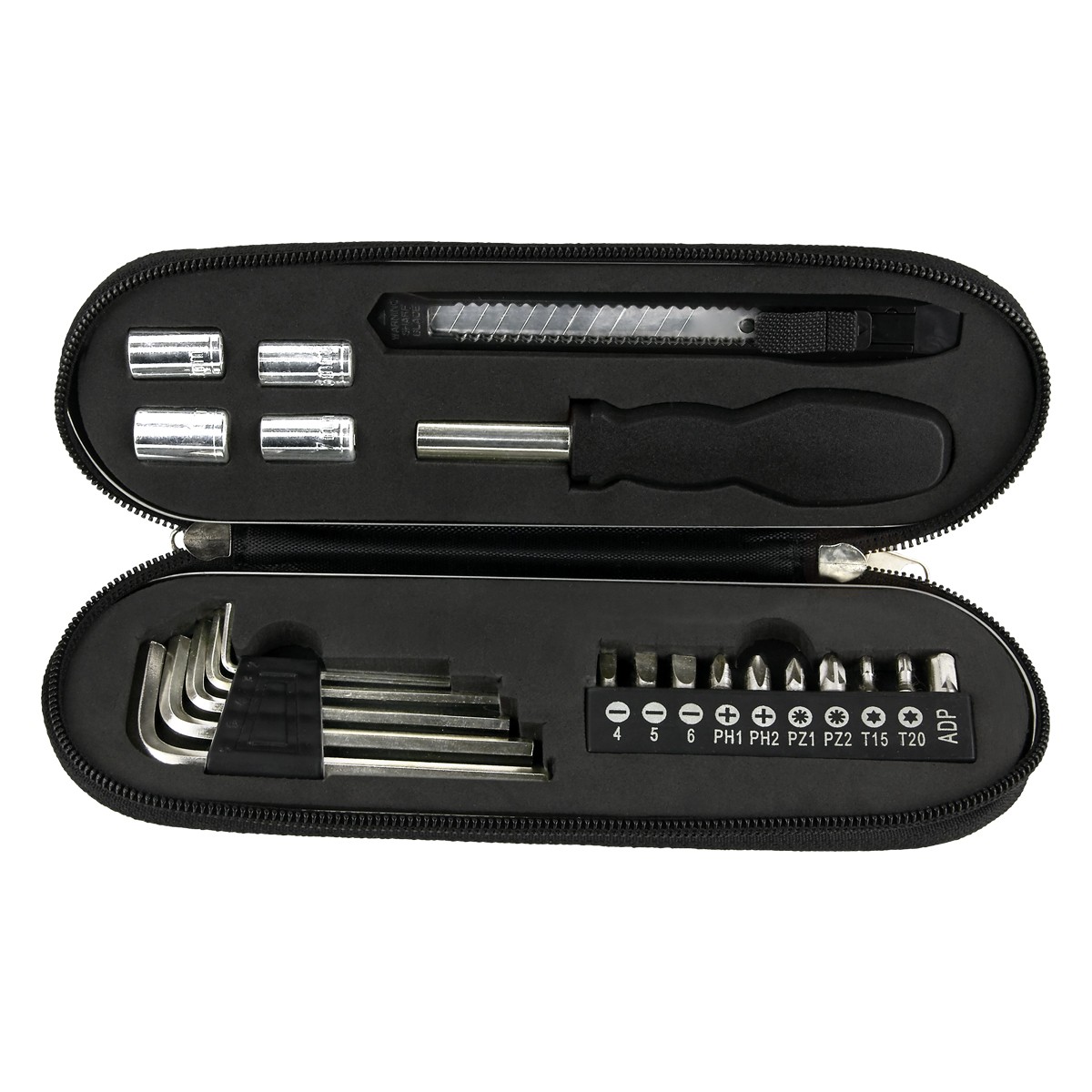 SET DE HERRAMIENTA LAMPAG Contiene desarmador, 4 d...